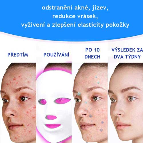 jedinstvena LED maska